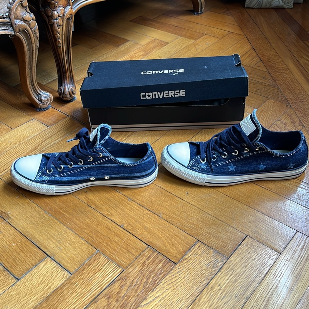 Converse Navy Blue Sneakers - Picture 2 of 8